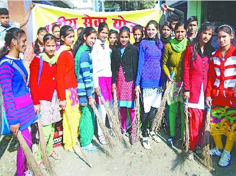 Chaukhutia market run clean campaign